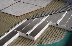 Fußbodenheizung Tbs Neopor Montage - Schichten mit Entkopplungsmatte